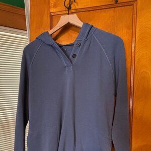 Toad&Co Fernscape Hoodie Dress Kyanite Size M